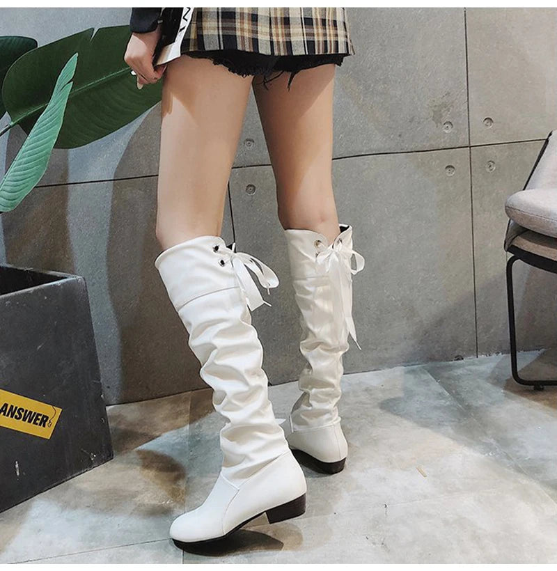 Women’s Knee-High Leather Boots