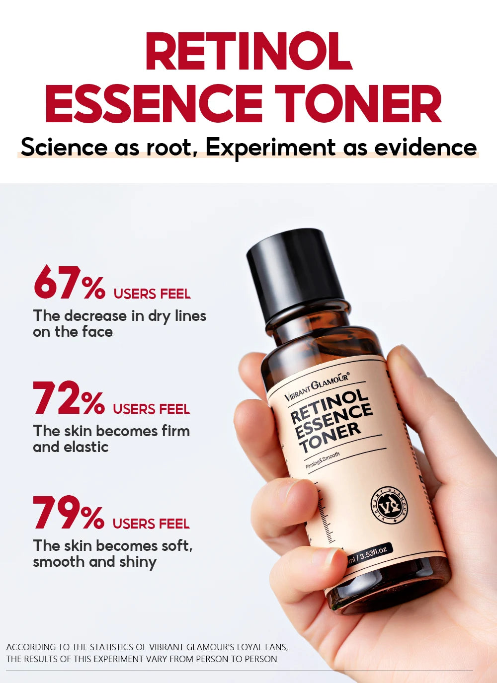 VIBRANT GLAMOUR Retinol Toner