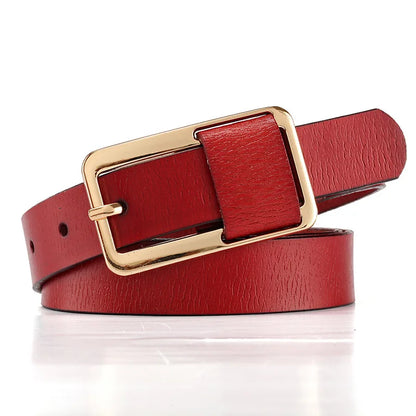 Women’s Wide Leather Waist Belt