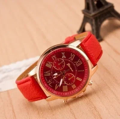 Women’s Luxury Leather Quartz Watch