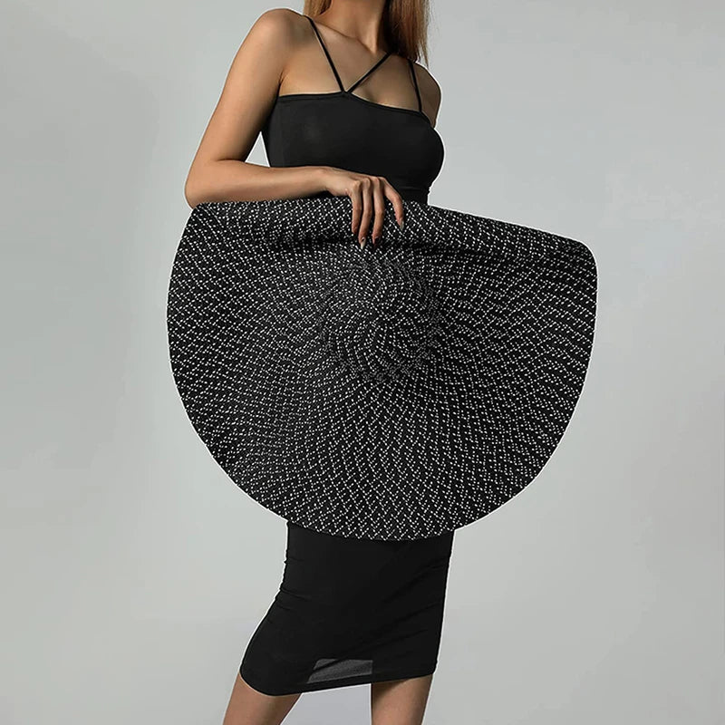 Women’s Oversized UV Protection Straw Hat