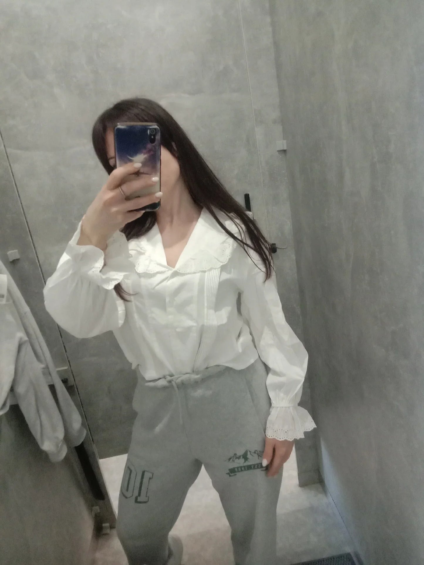 Women Blouse Female Shirt Summer Womens Blouses Spring Maxi Blusas Casual Elegant Vintage Long Sleeve Cotton Oversize Loose