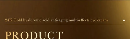 24K Gold Hyaluronic Eye Cream