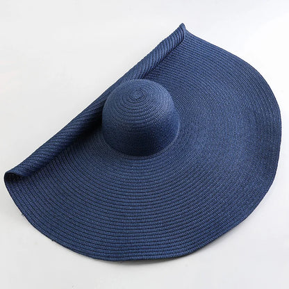 Women’s Oversized UV Protection Straw Hat