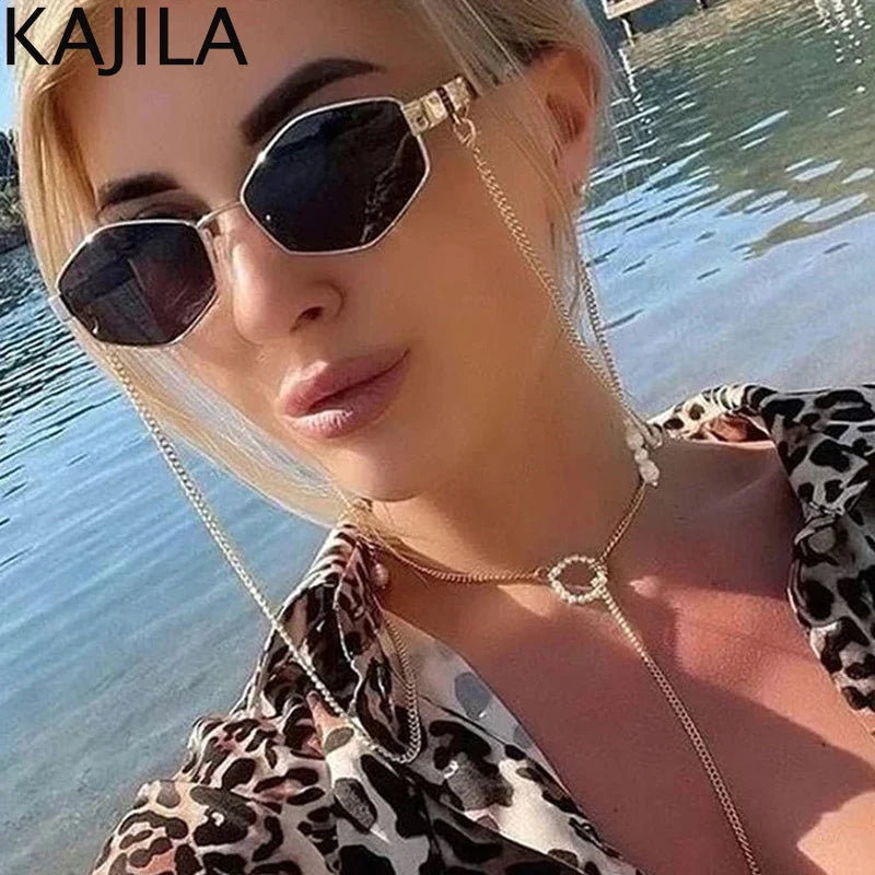 Women’s Small Hexagon Sunglasses