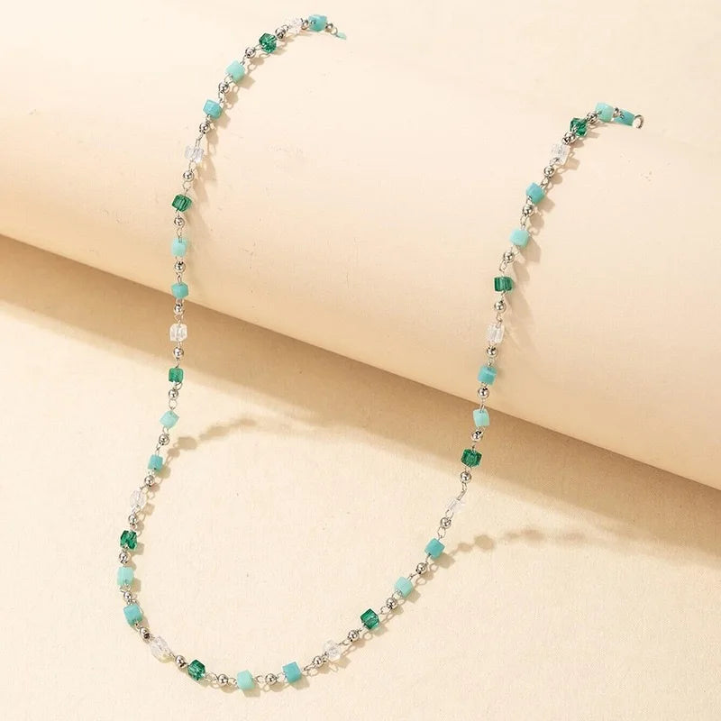 Women’s Boho Beaded Choker Necklace