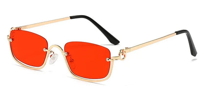 Women’s Half Frame Square Sunglasses