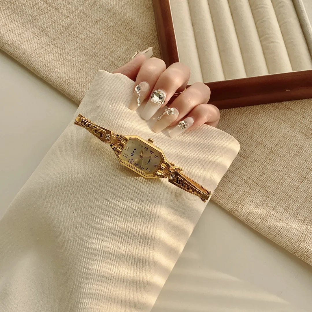 Women’s Luxury Gold Bracelet Watch