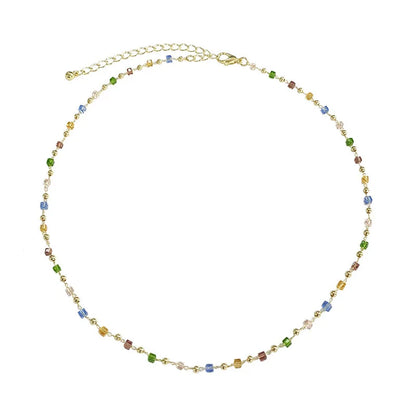 Women’s Boho Beaded Choker Necklace
