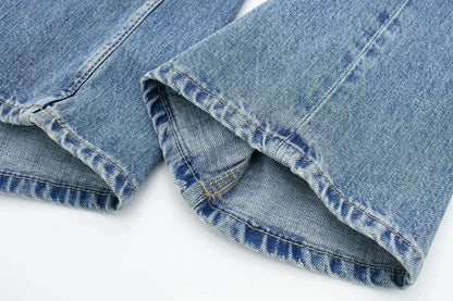 Women’s High-Waist Straight-Leg Jeans