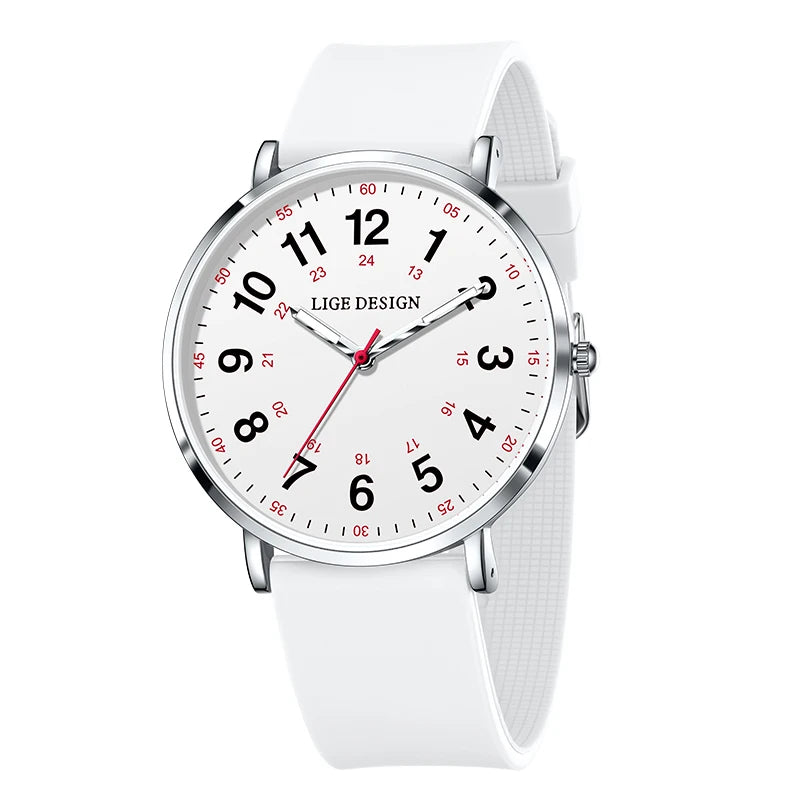 LIGE Women’s Waterproof Quartz Watch