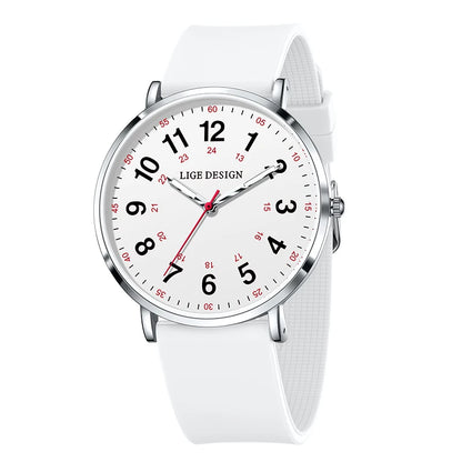 LIGE Women’s Waterproof Quartz Watch