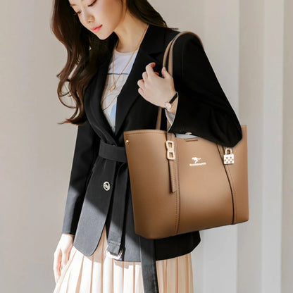 Women’s Luxury Leather Shoulder Tote
