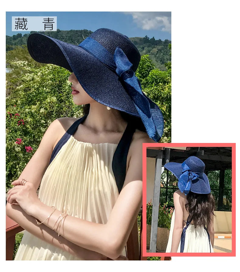 Women’s Foldable Straw Sun Hat