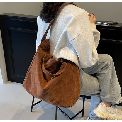 Women’s Suede Tote Bag