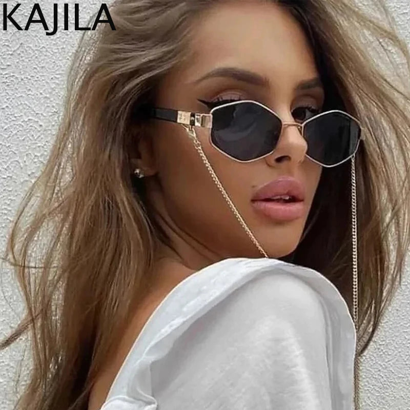 Women’s Small Hexagon Sunglasses