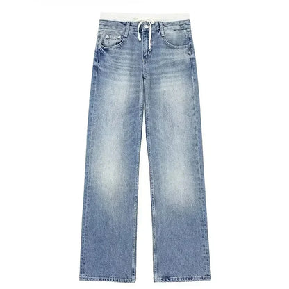 Women’s High-Waist Straight-Leg Jeans