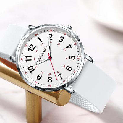 LIGE Women’s Waterproof Quartz Watch