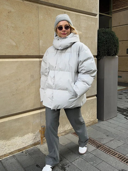 Women’s Hooded Winter Puffer Coat