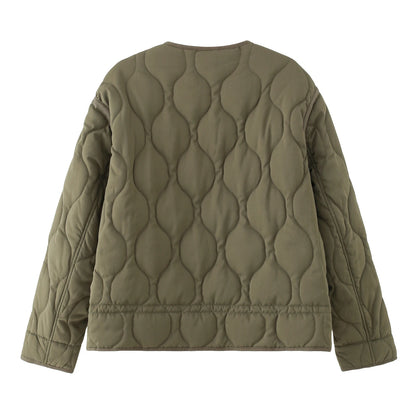 Autumn Women’s Loose O-Neck Jacket