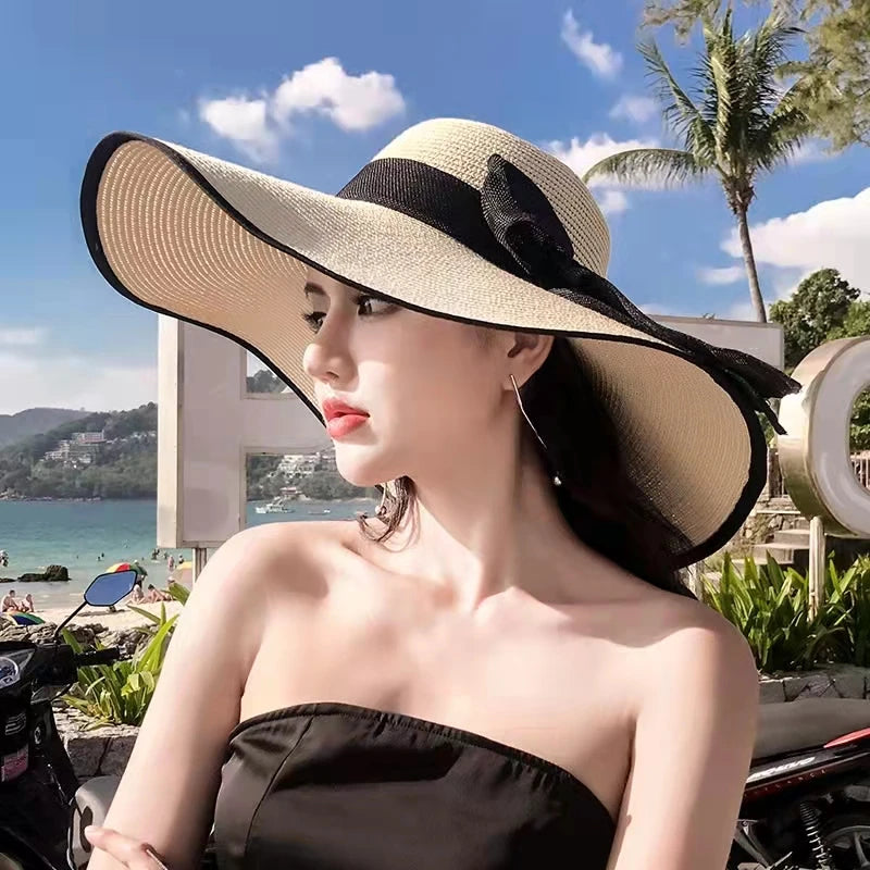 Women’s Foldable Straw Sun Hat