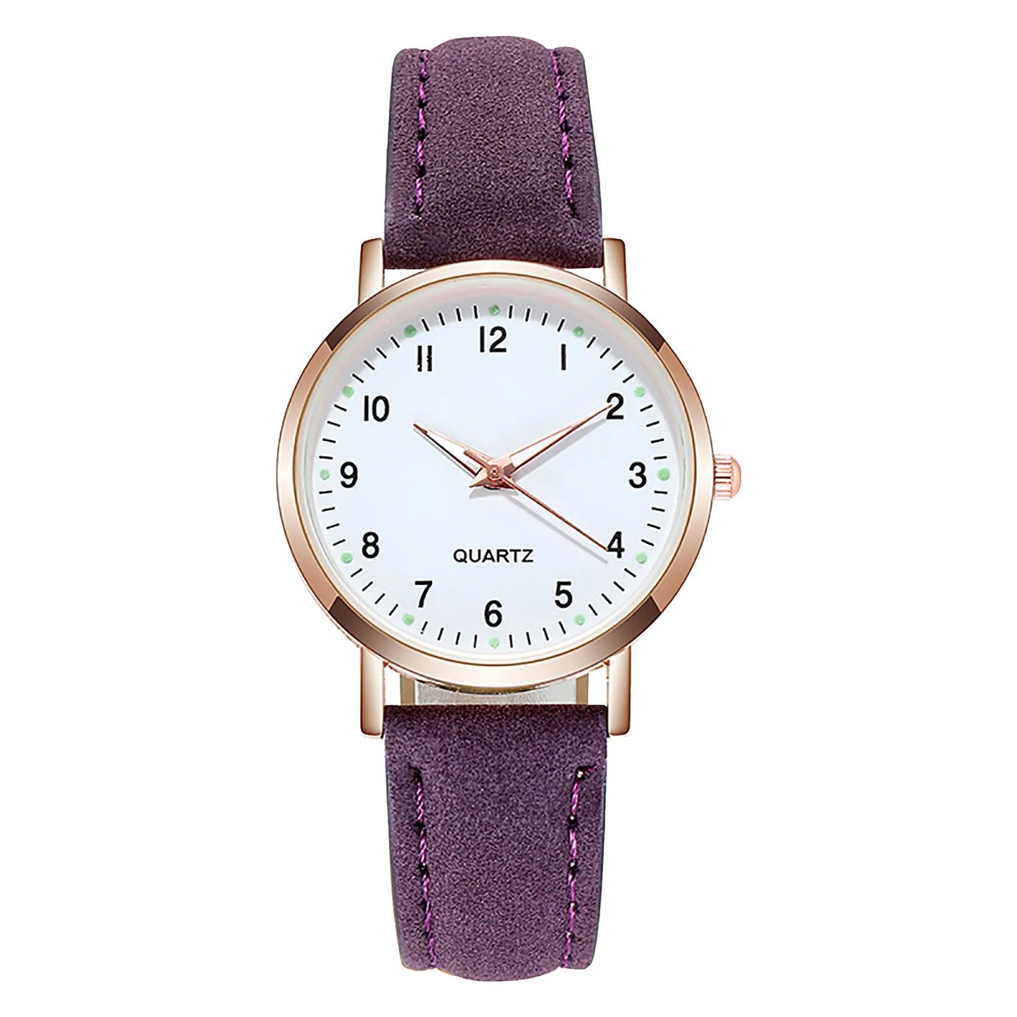 Women’s Luxury Leather Strap Quartz Watch