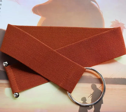 Women’s Black Elastic Waist Belt