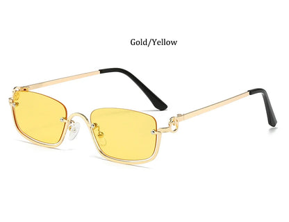 Women’s Half Frame Square Sunglasses