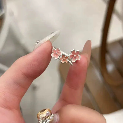 Women’s Pink Flower Fashion Ring