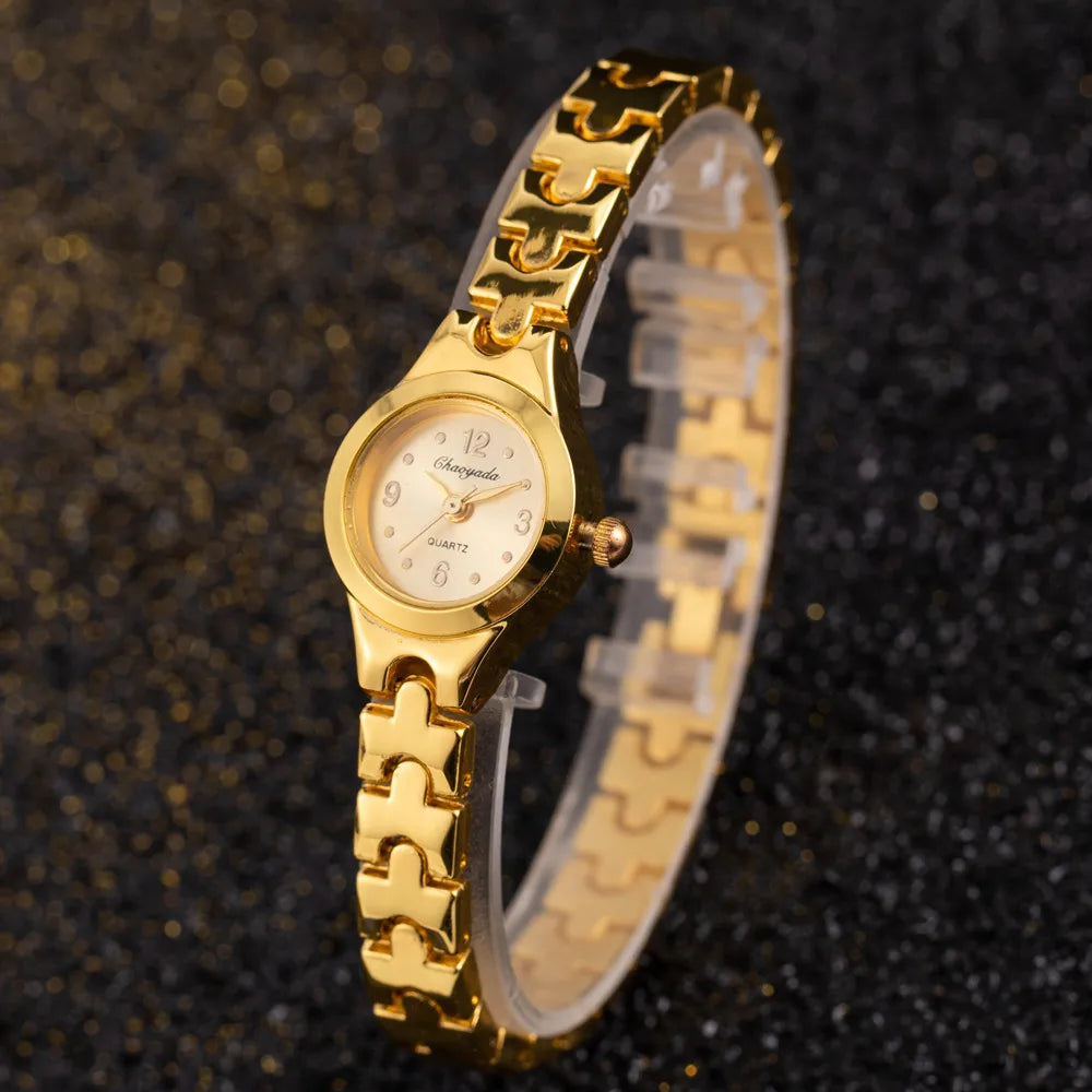 Women’s Luxury Gold Quartz Watch