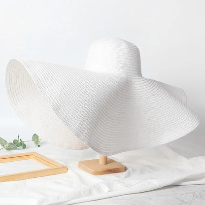 Women’s Oversized UV Protection Straw Hat