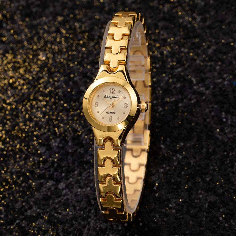 Women’s Luxury Gold Quartz Watch