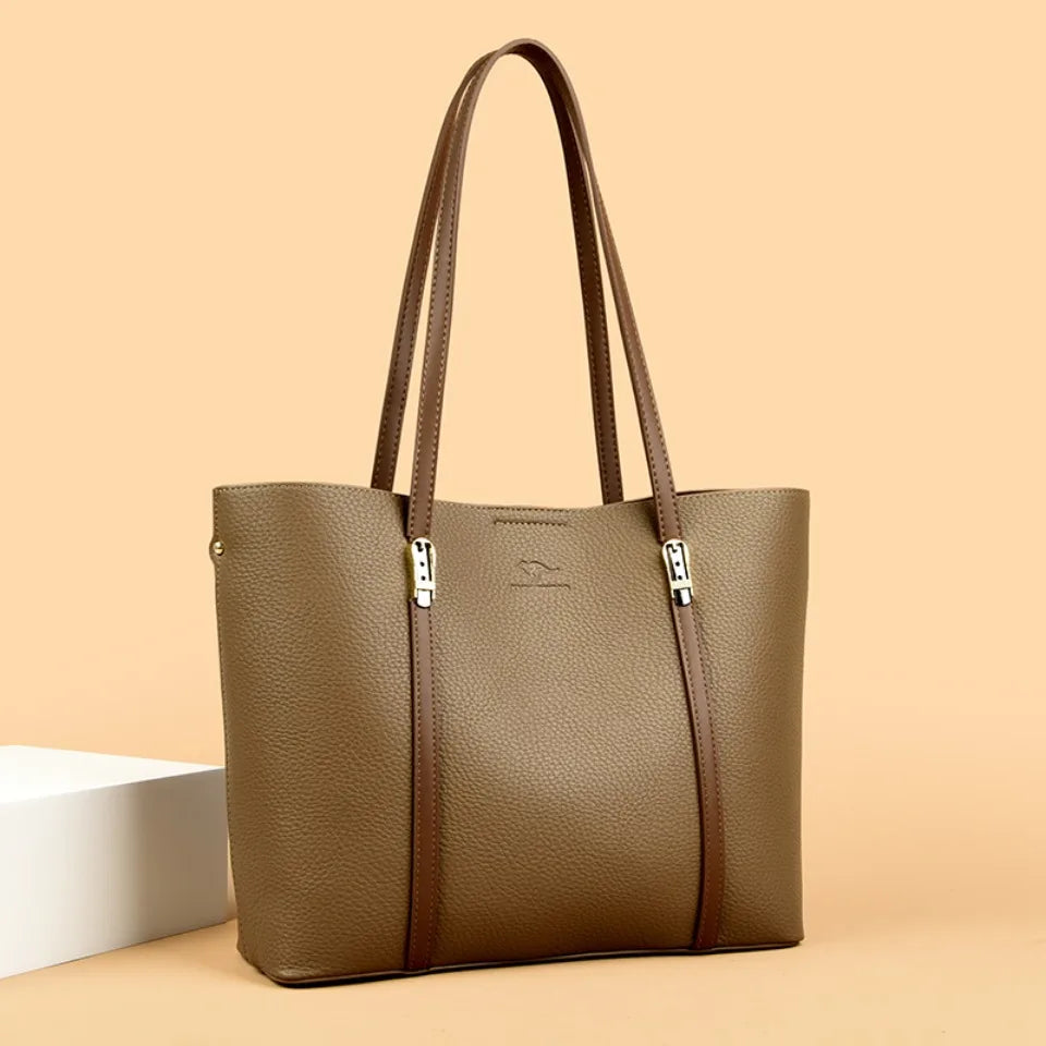 Women’s Luxury Leather Shoulder Tote