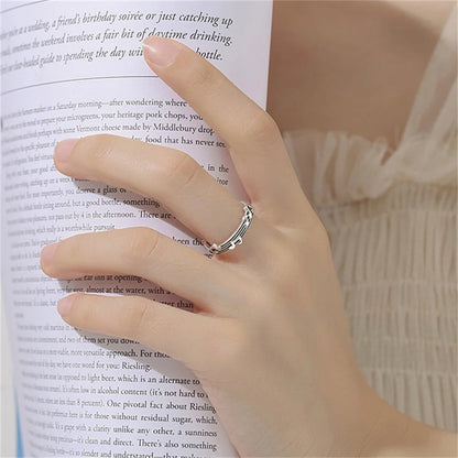 Women’s Music Note Stainless Steel Ring