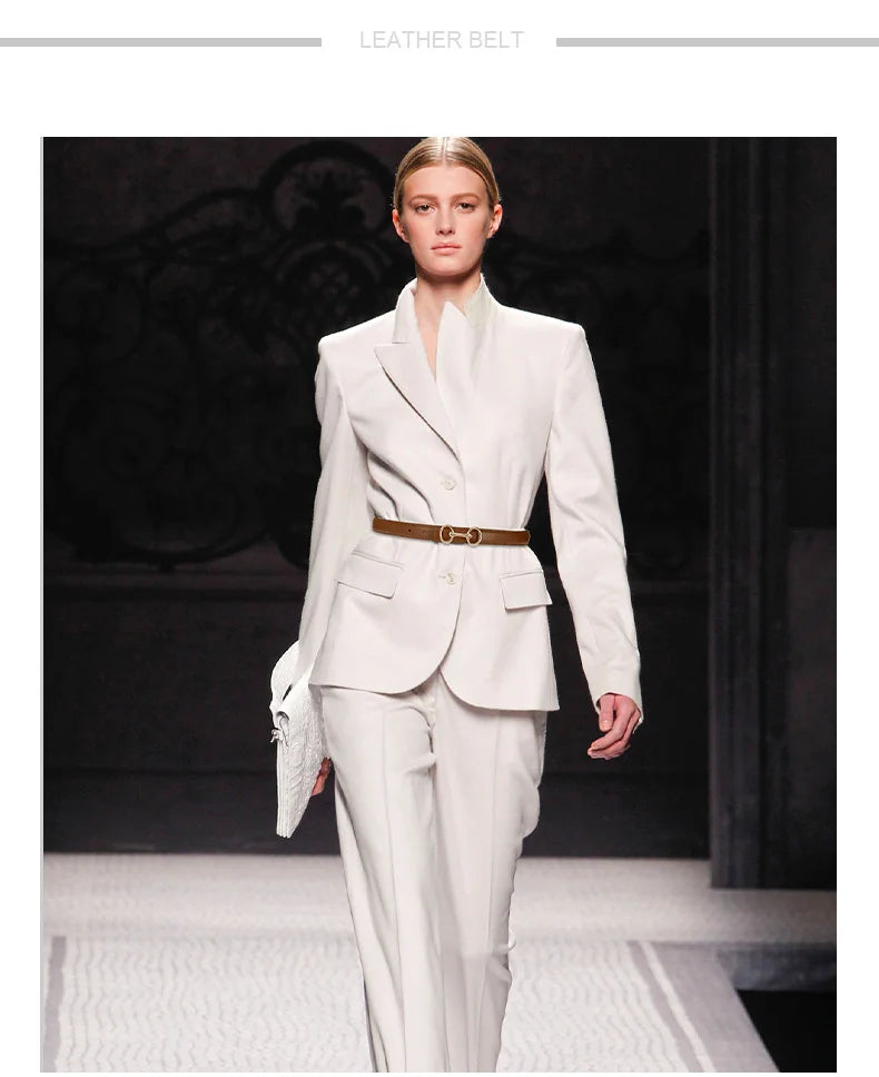 Women’s Leather Belt – 2.4 cm