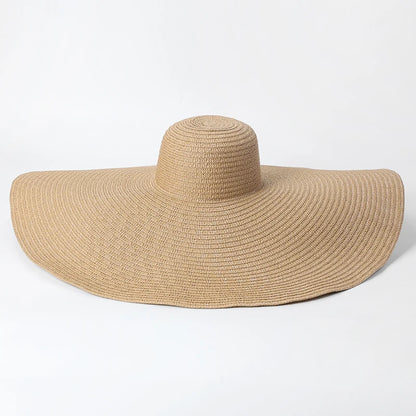 Women’s Oversized UV Protection Straw Hat