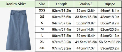 AS 2025 pinstripe denim skirt fashion woman clothes lady wear