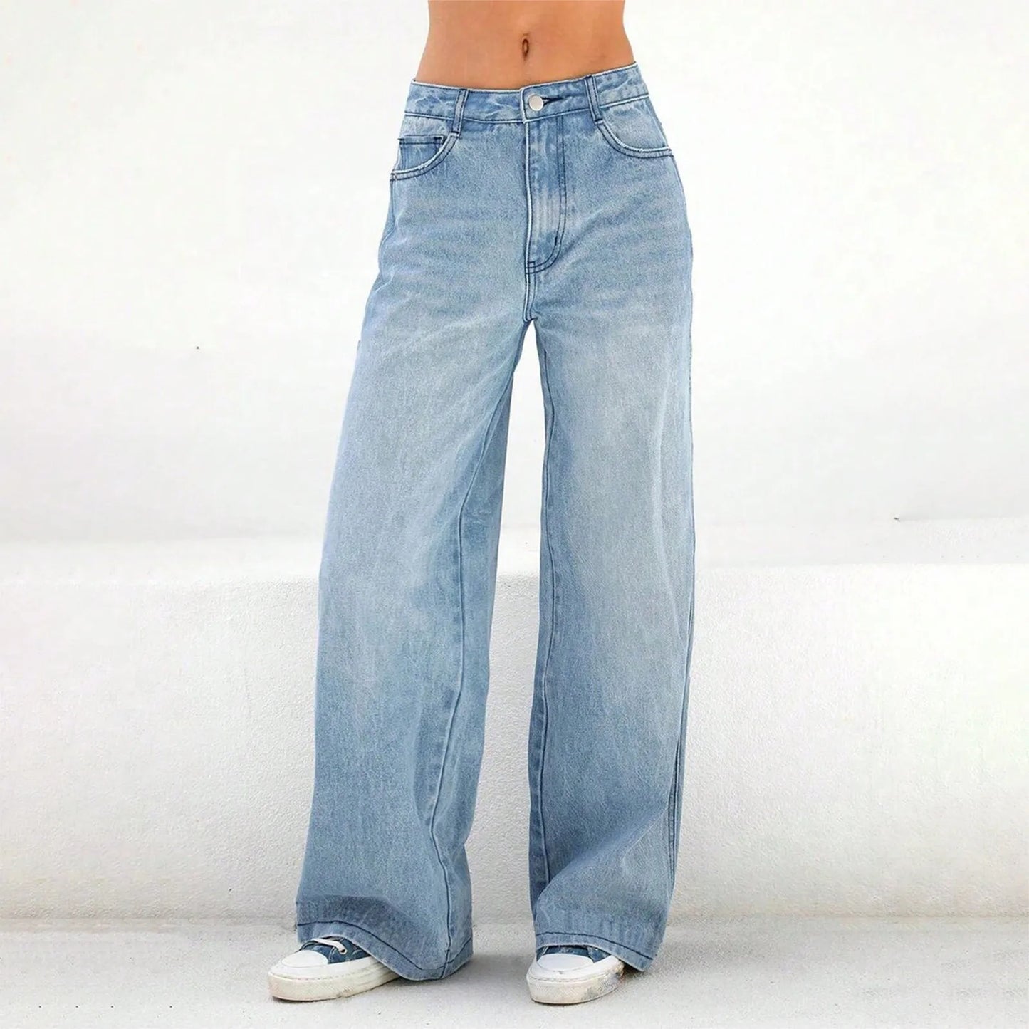 Women’s Loose Wide-Leg Jeans