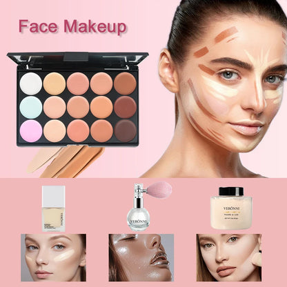 All-in-One Women’s Makeup Kit – Eyes, Lips & Face