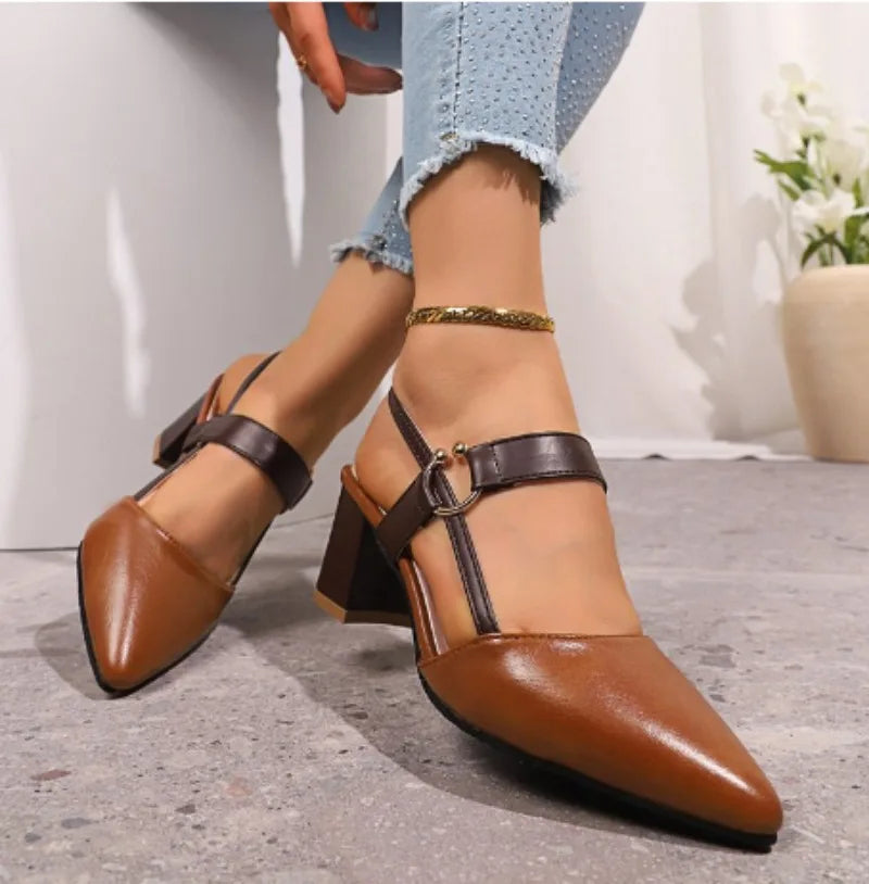 Women’s Medium Block Heel Sandals