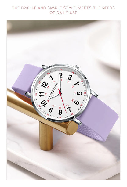 LIGE Women’s Waterproof Quartz Watch