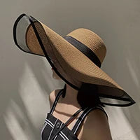Women’s Foldable Straw Sun Hat