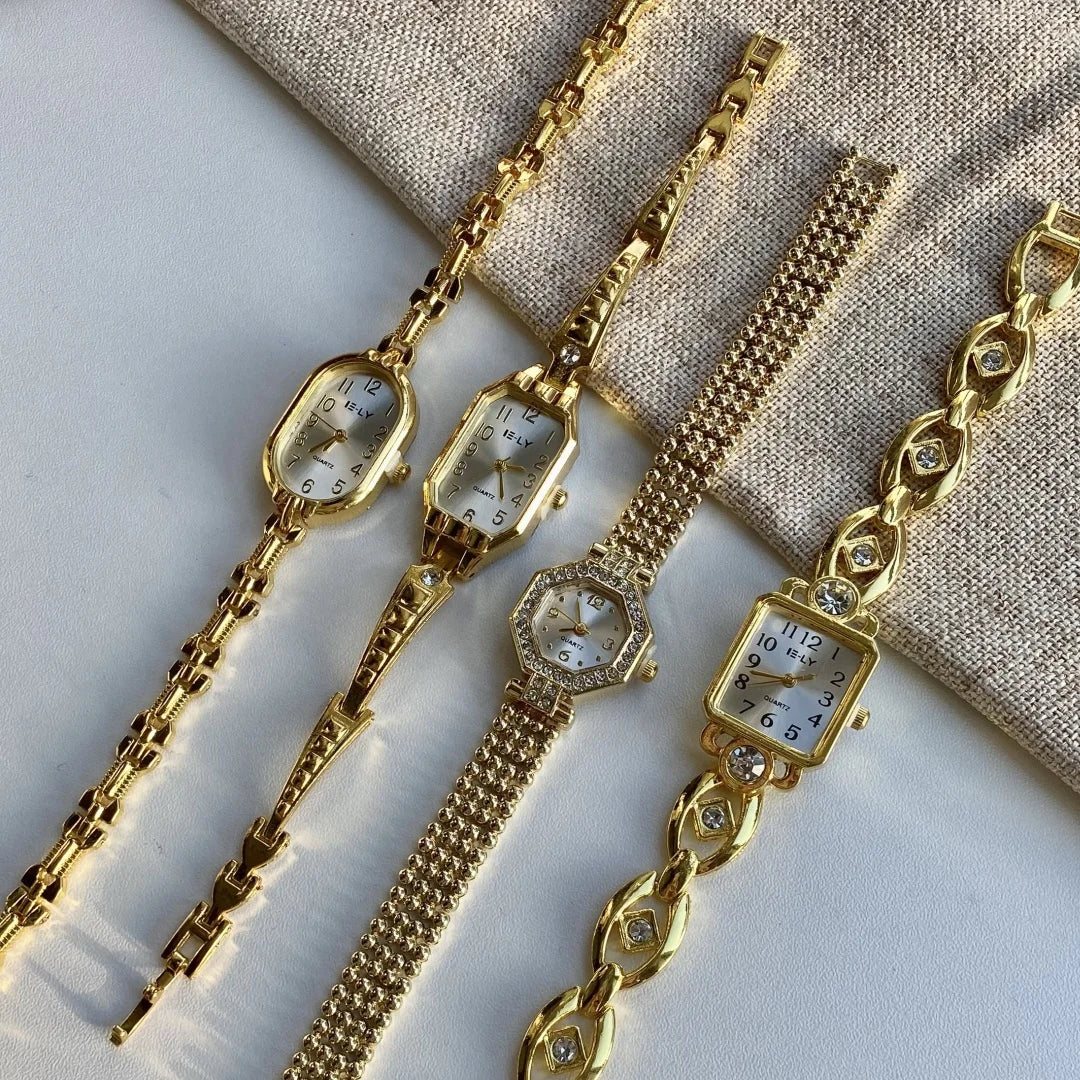 Women’s Luxury Gold Bracelet Watch