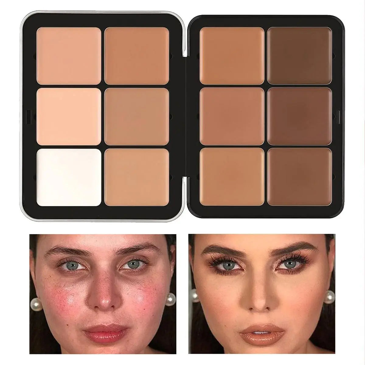 Matte Concealer & Cream Foundation Palette