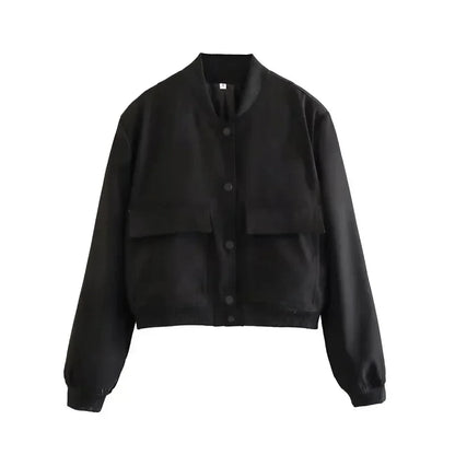 Women’s White Bomber Jacket