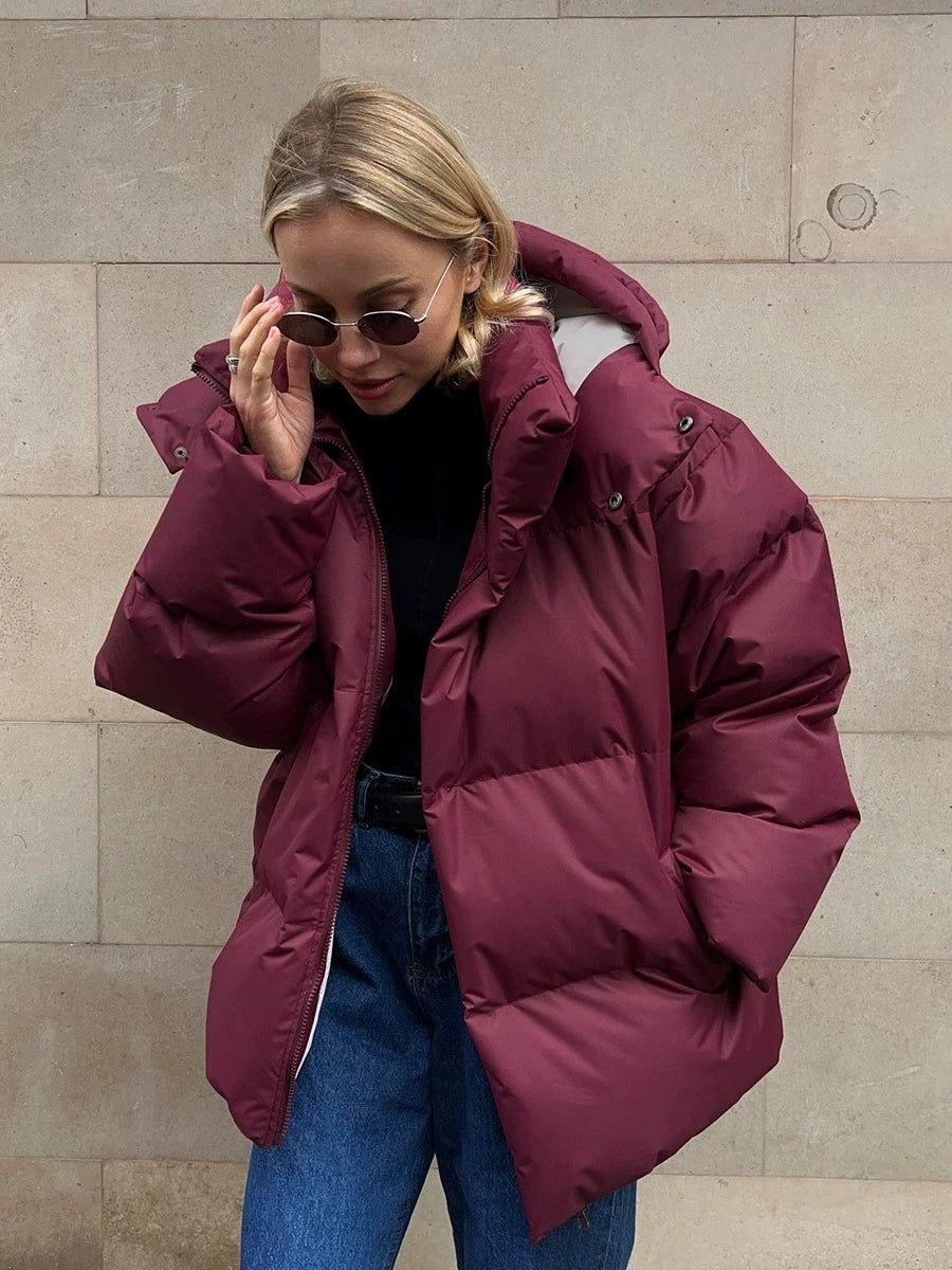 Women’s Hooded Winter Puffer Coat