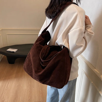 Women’s Suede Tote Bag
