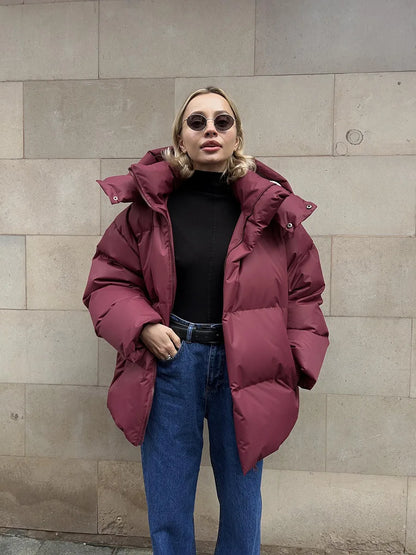 Women’s Hooded Winter Puffer Coat