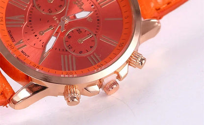 Women’s Luxury Leather Quartz Watch