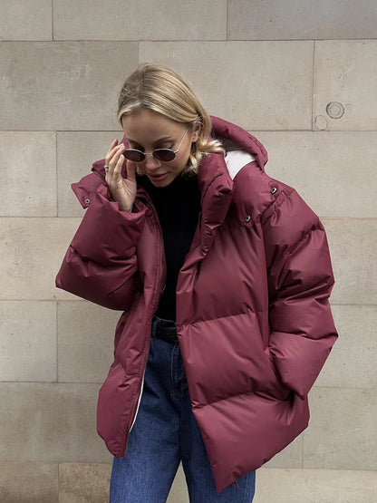 Women’s Hooded Winter Puffer Coat